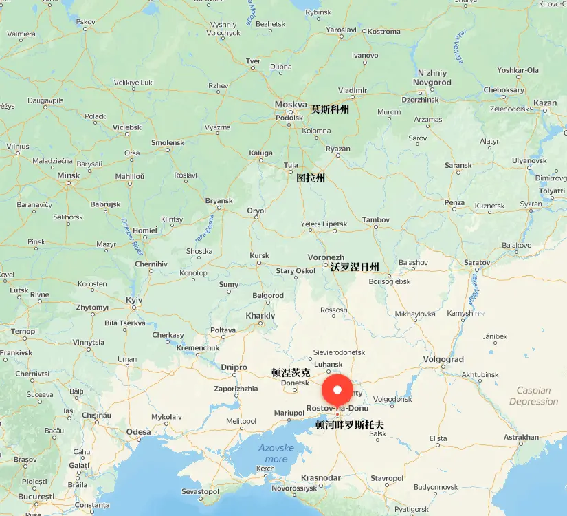 ▲相关区域地图。图源：Yandex地图
