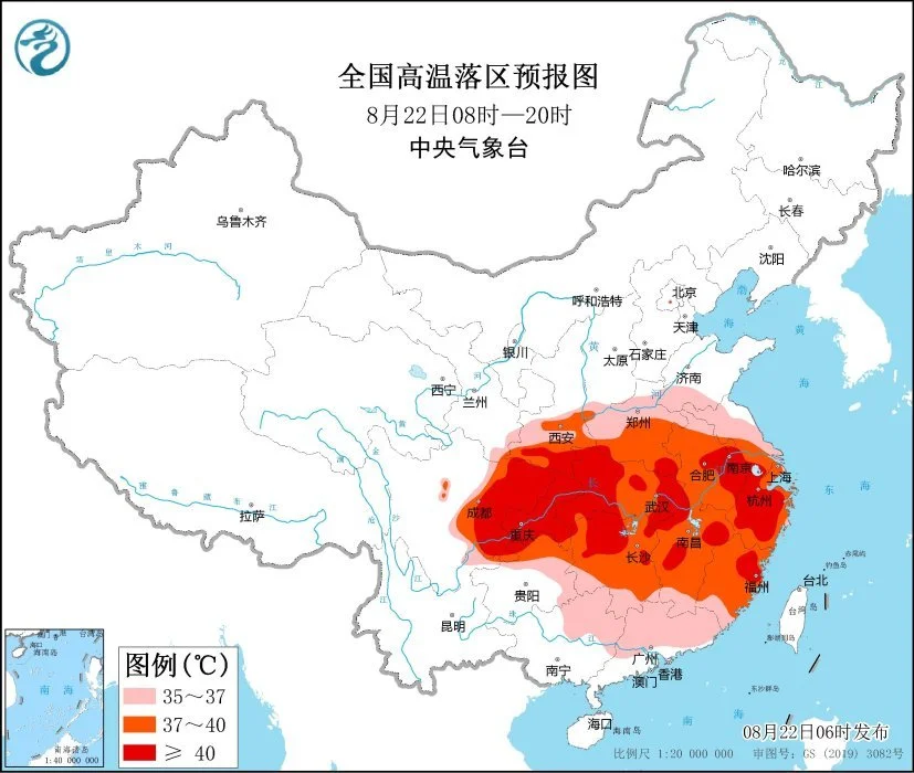 9省40℃高温！鄱阳湖洞庭湖一个月“缩水”66%