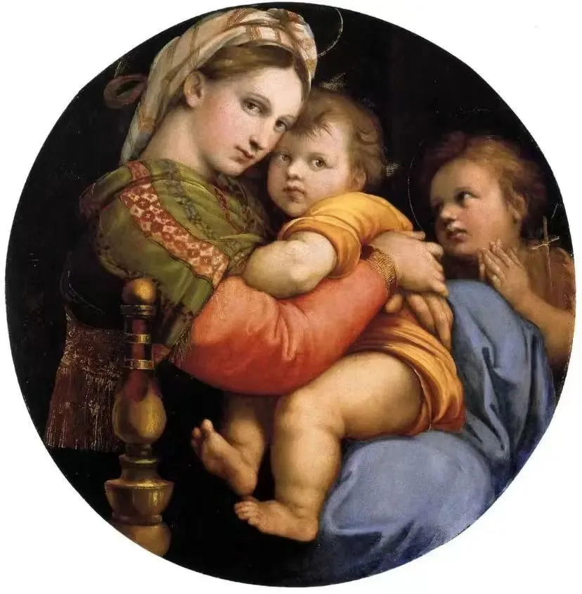 拉斐尔 《椅中圣母》（1514）