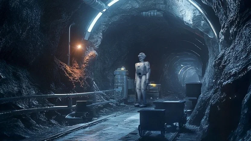 ，灵宝CASBOT人形机器人落地演示图（图源/企业）