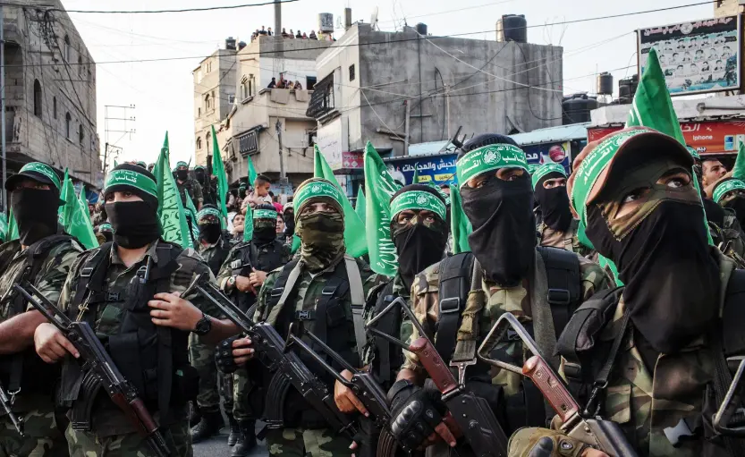 哈马斯武装人员资料图（图源：NBC新闻）