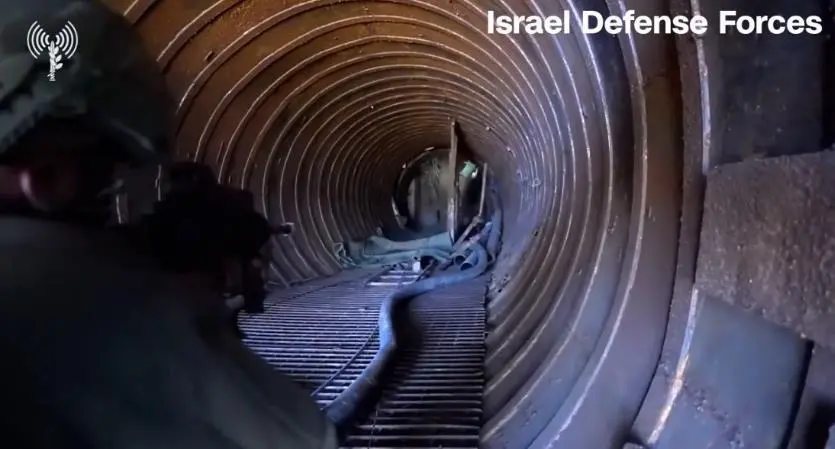 以军称发现最大的哈马斯地道