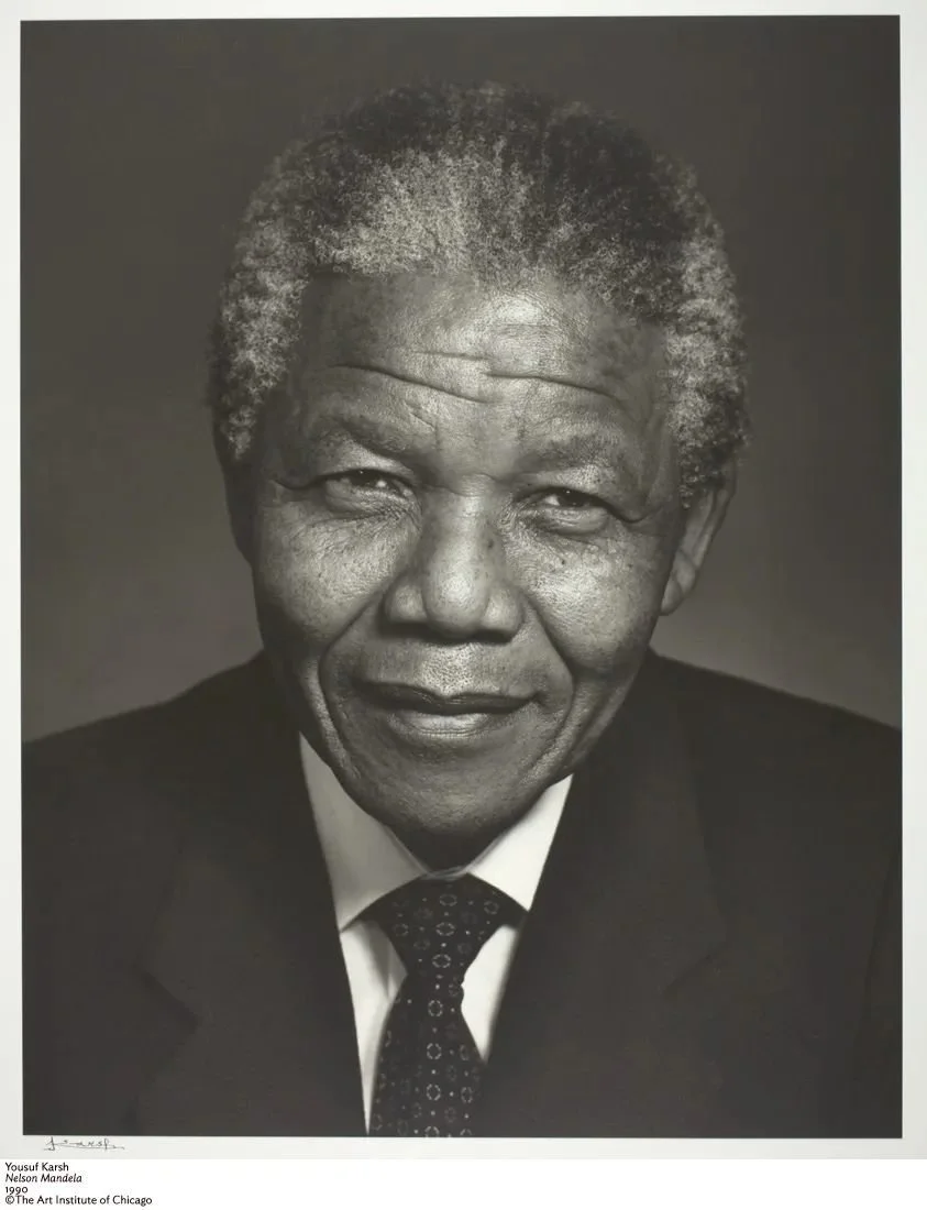前南非总统纳尔逊·曼德拉（Nelson Mandela）
