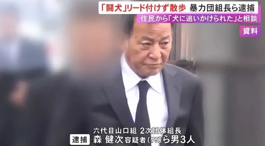 （日本黑幫組長森健次）