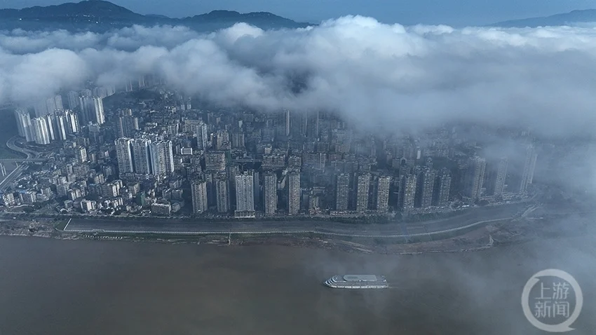 忠县：晨雾弥漫 宛如“天空之城”-小米浏览器默认主页设置