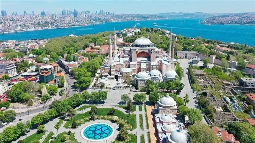 ▲伊斯坦布尔，即君士坦丁堡，在欧洲历史地位重要