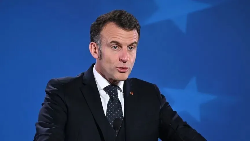 马克龙 资料图 图源:英媒