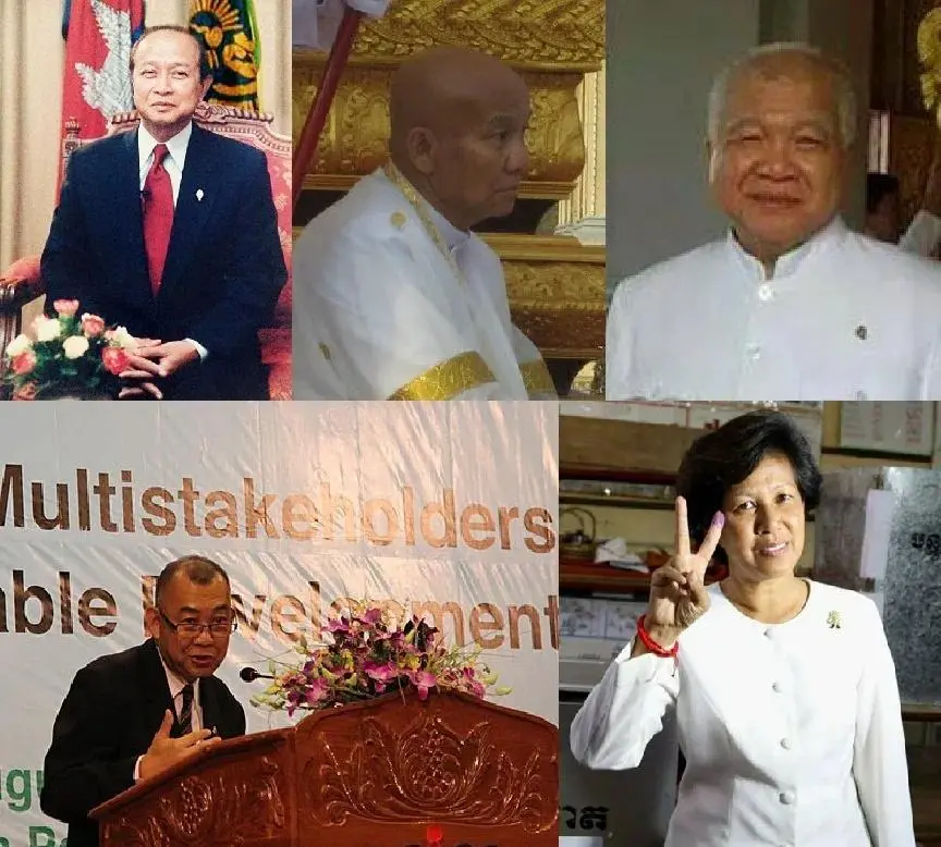 ▲柬埔寨王室成員至今依然活躍在政壇之上