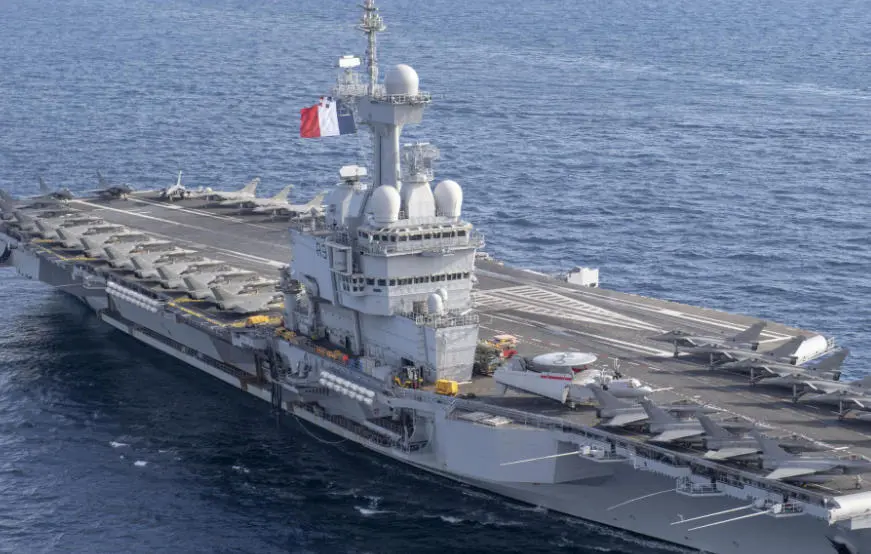 法国“戴高乐”号航母资料图