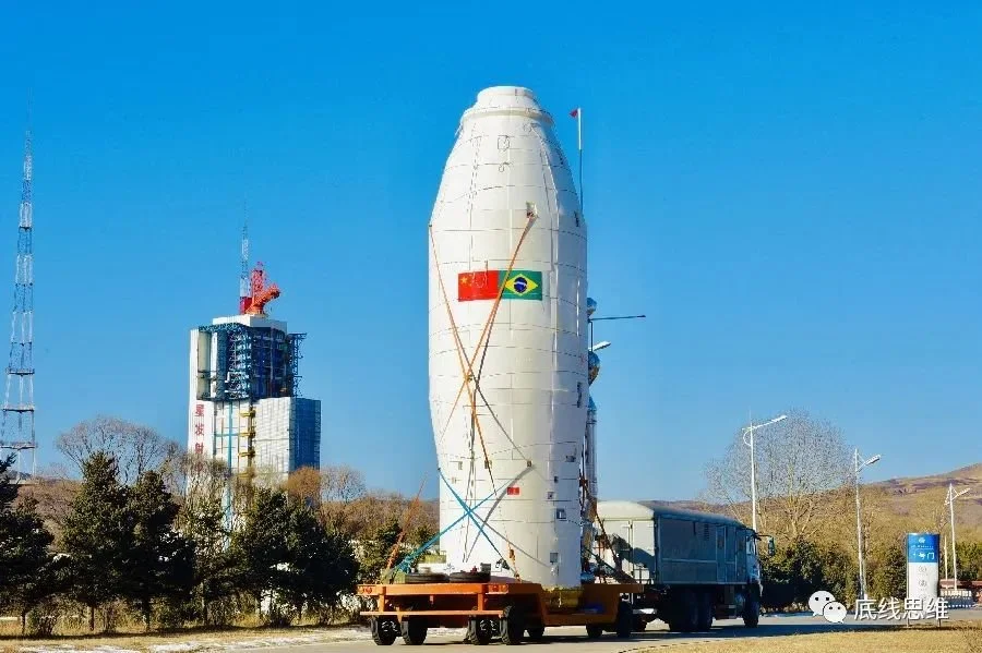 2019年12月20日，资源一号04A卫星在太原卫星发射中心成功发射。资源一号04A星是中国和巴西两国航天合作30周年后的首发星。图自国资委网站