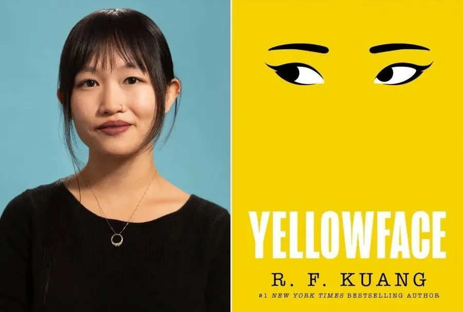 △美籍华裔作家匡灵秀和她的小说作品《黄面孔》