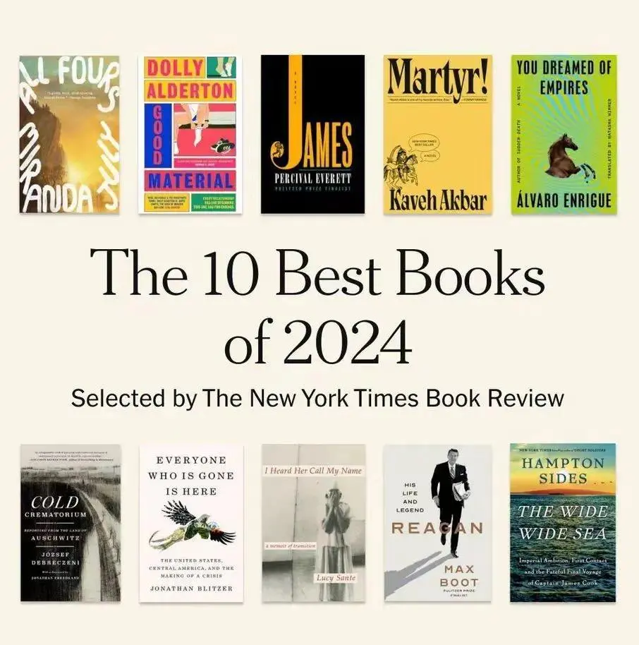 纽约时报》2024年度十大好书_凤凰网