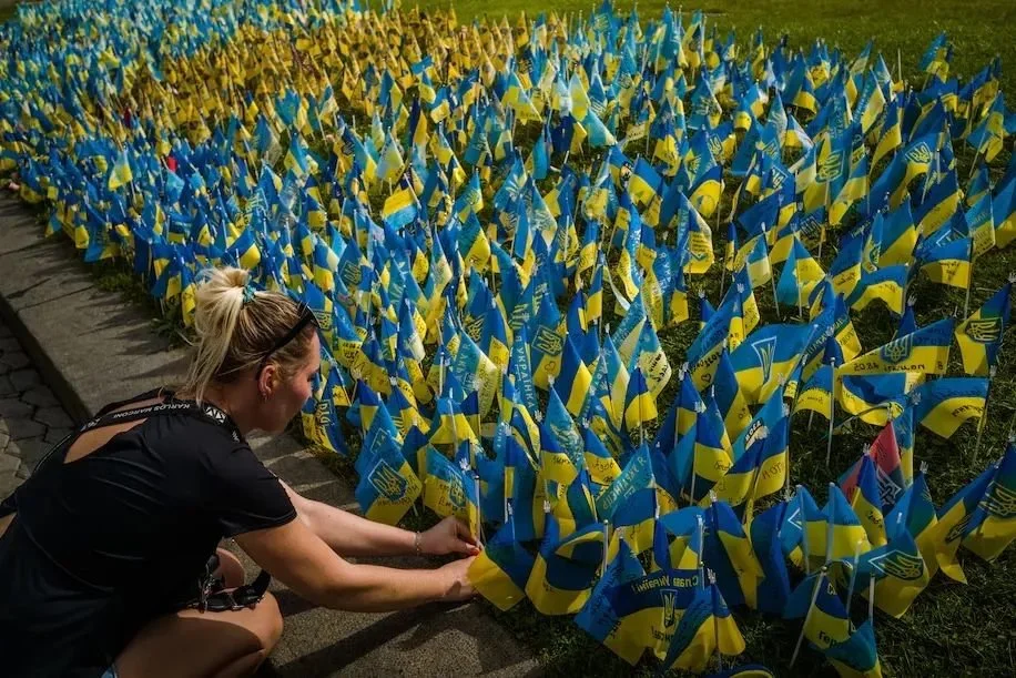 乌克兰第31个独立日 惨痛与伤感中寻找国家希望
