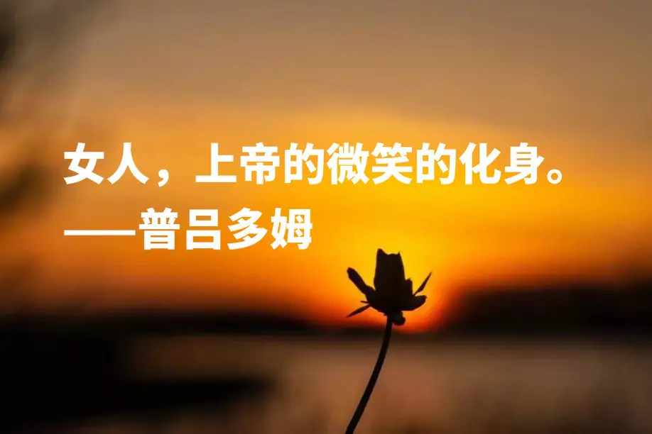 六条名言金句，送给节日里的你