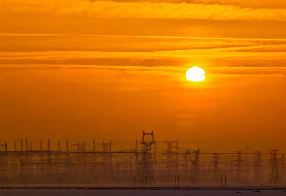 2026年1月，新疆哈密市哈密烟墩750千伏变电站一角 东方IC