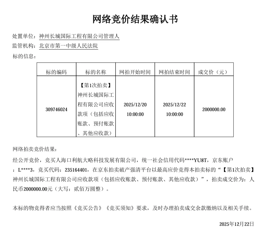 36亿元应收款卖200万元，4折收购员工债：神州长城国际破产案里的讨薪困局_https://www.izongheng.net_快讯_第4张