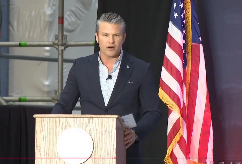 赫格塞思：我们正在重建绝对且毋庸置疑的威慑力，以至于敌人不敢试探我们。