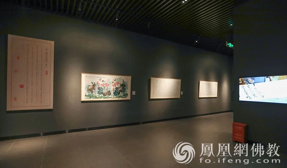 书道禅心——悟全法师书画作品展亮相珠海普济艺术博物馆