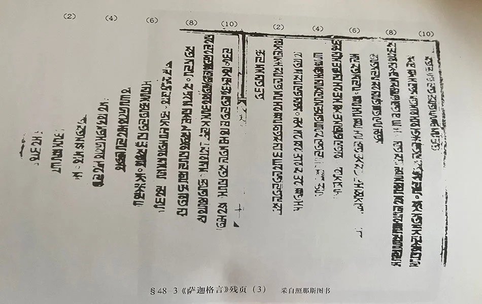 八思巴-噶尔哇·阿旺桑波：八思巴文在中华民族共同体发展路向和演进格局中发挥重大作用