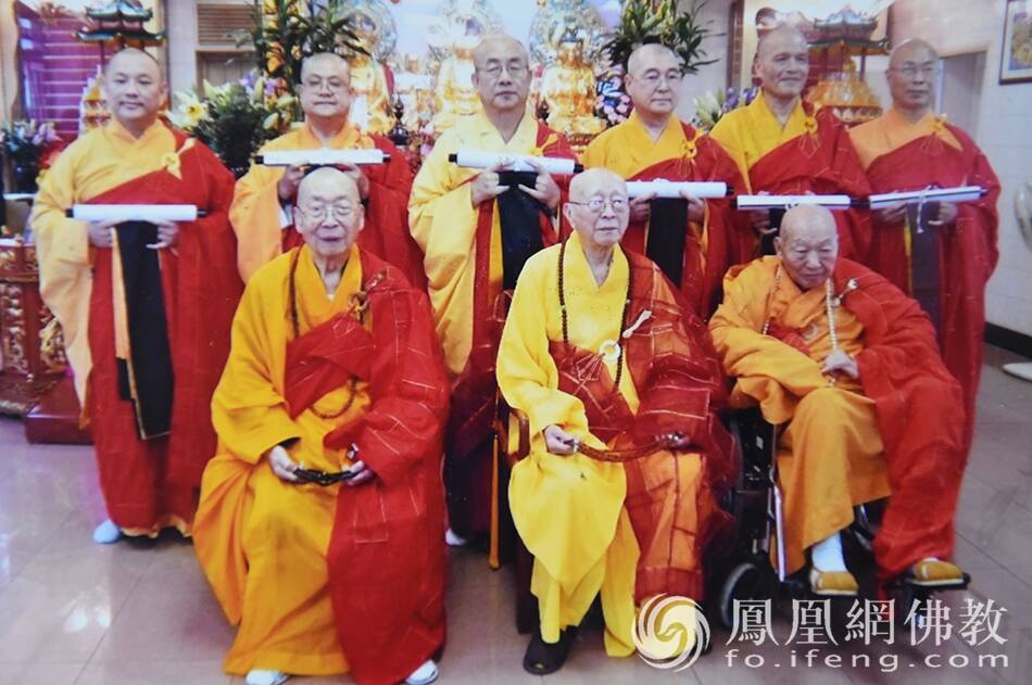 傳臨濟正宗四十八世,中興棲霞第五代法宗惺公長老安祥示寂,世壽104歲