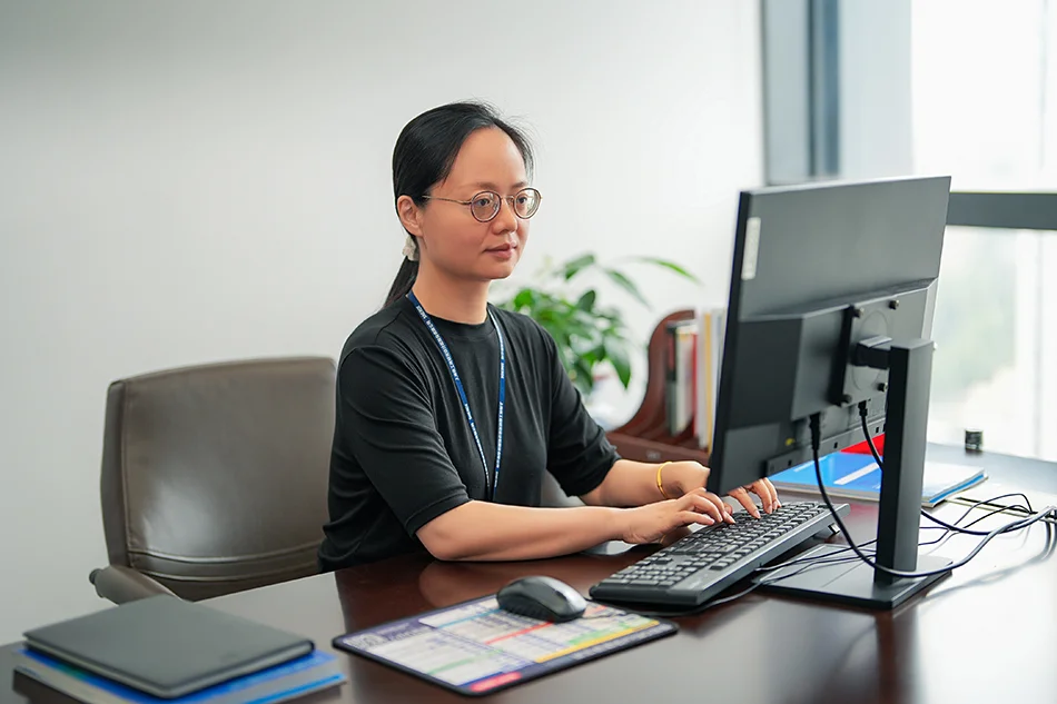 张迪工作照。本文图片均为 受访者 供图