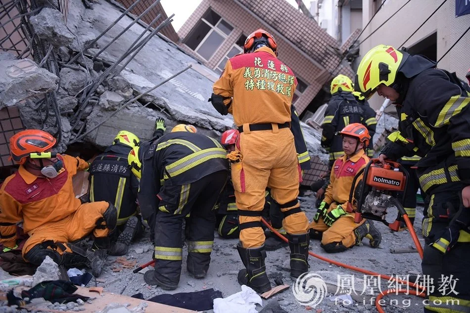 台湾花莲发生6.9级地震，慈济基金会迅速启动援助机制