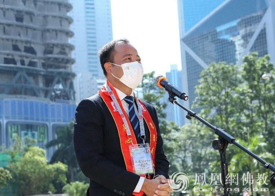 香港警务处中区警区总警司汪威逊致祝福语