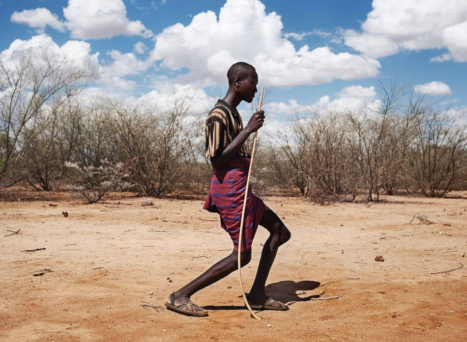 一组记录全球环境移民的图片