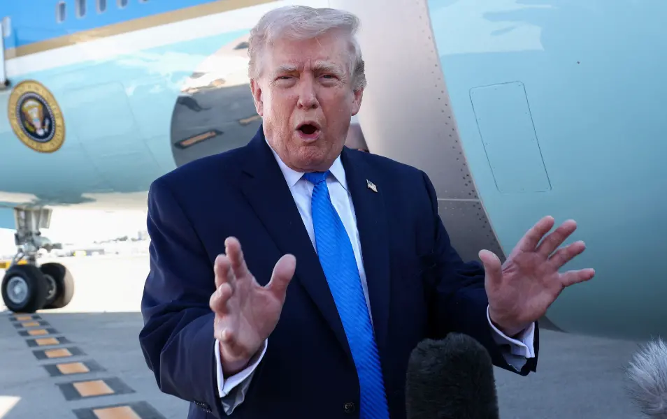 △美国总统特朗普(资料图)