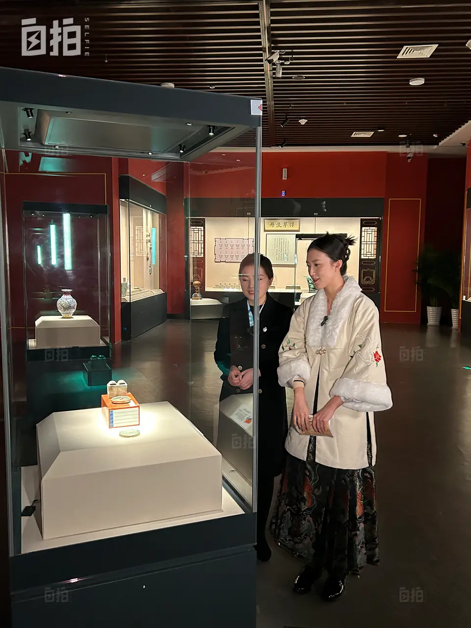 今年2月，我参加江西省博物馆“御瓷归来”展直播。