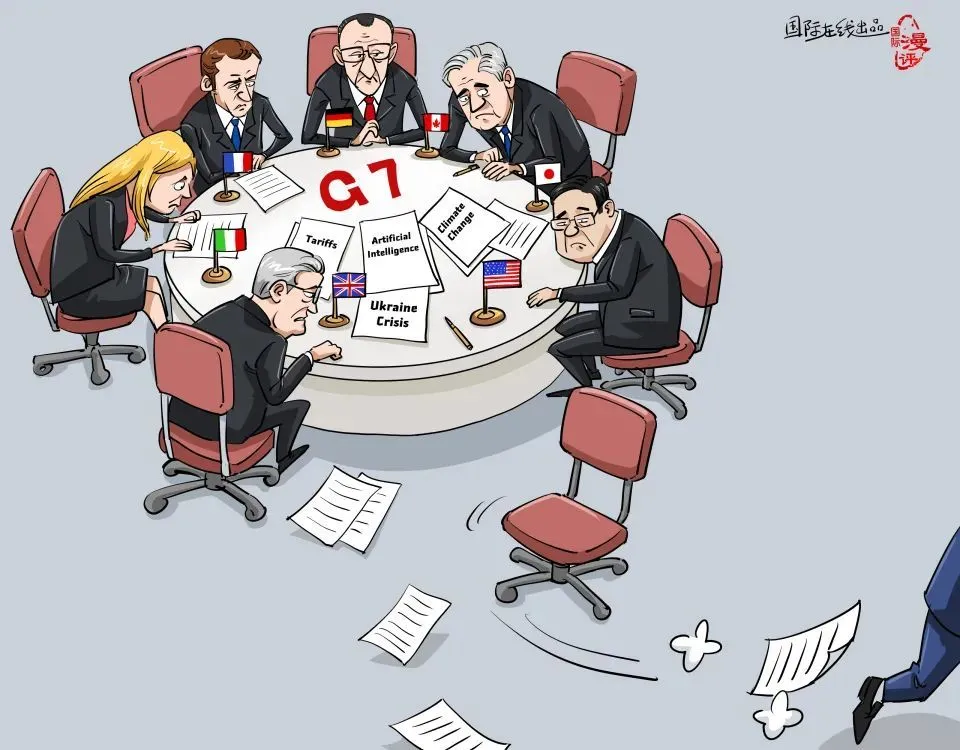 Editorial CartoonCut and Run-