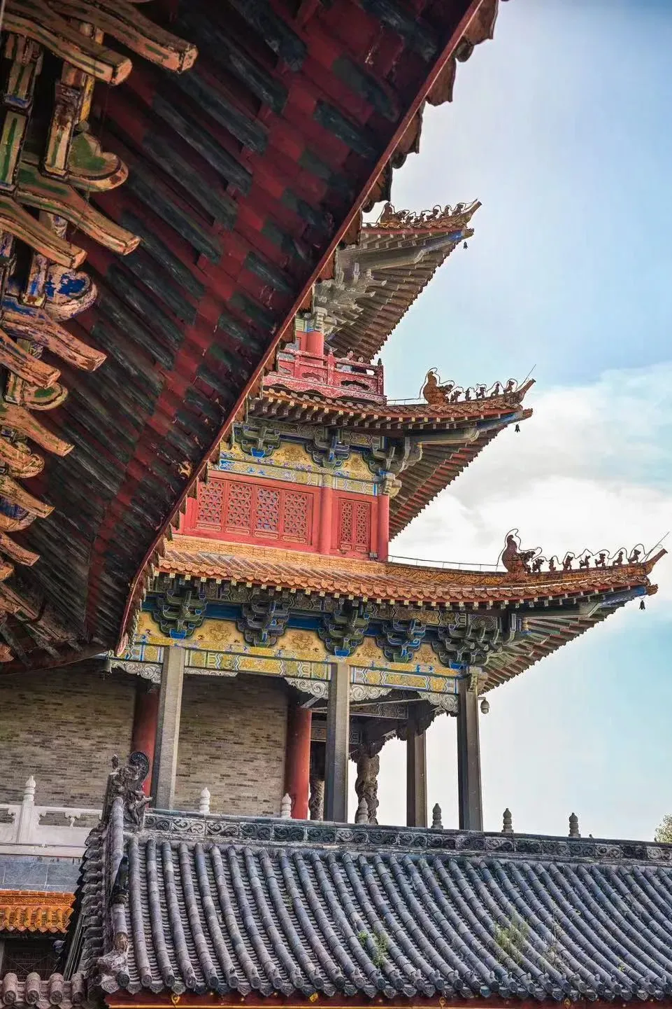 春秋楼建筑细节。摄影/许阳怡