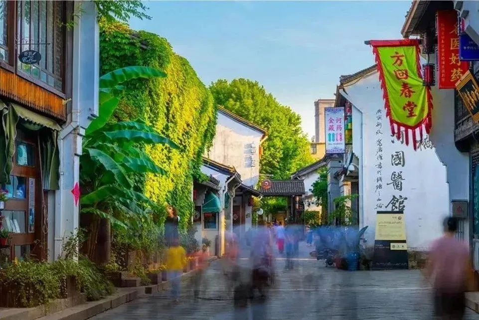 杭州桥西历史文化街区 图源：拱墅发布