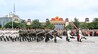 11万人齐聚南昌八一广场同观升旗共贺国庆（图）